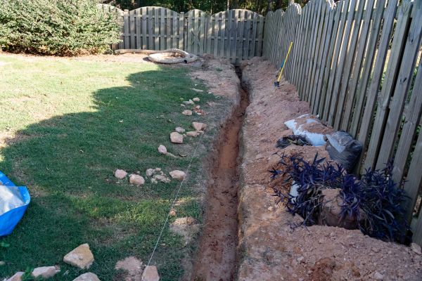 Trench Drain Installation in Leander