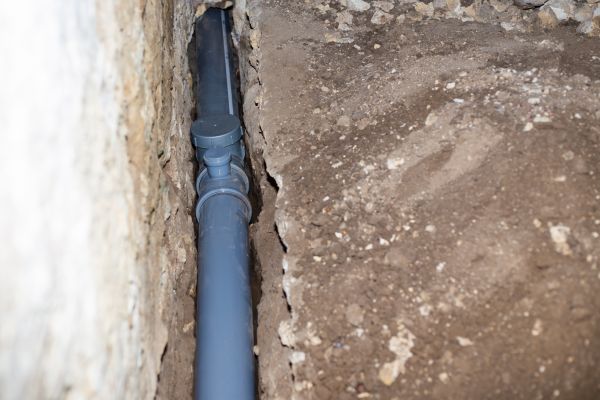 Drain Line Installation in Leander