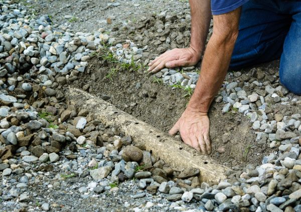 French Ditch Installation in Leander