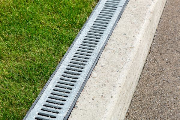 Courtyard Drain Installation in Leander