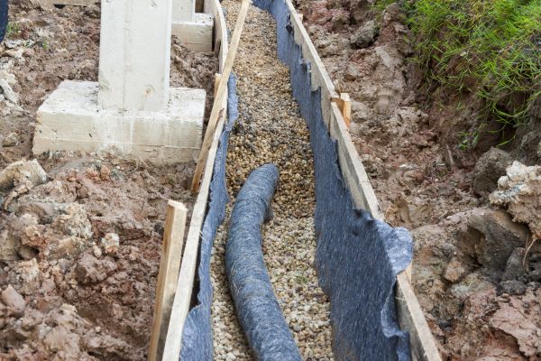 French Drain Installation in Leander